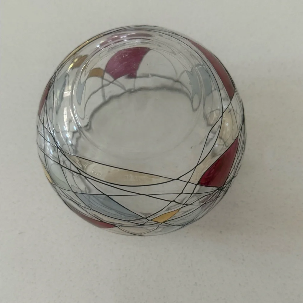 Partylite Stained Glass Mosaic Calypso Candy‎ Dish Candle Holder - Picture 4 of 5
